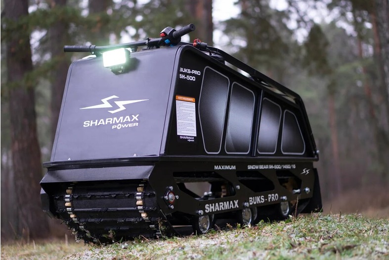 Мотобуксировщик Sharmax SER650 1450 HP18 Ultra Maximum с электростартером и реверс-редуктором Мотобуксировщик Sharmax SER650 1450 HP18 Ultra Maximum с электростартером и реверс-редуктором